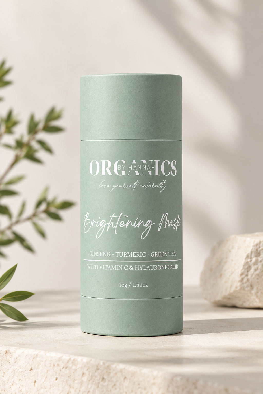 Brightening Mask with Vit C and Hylauronic Acid