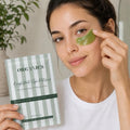Brightdrate Eye Pads - Daily Brightening & Hydrating Patches with Hyaluronic Acid Peptides Niacinamide Green Tea Licorice